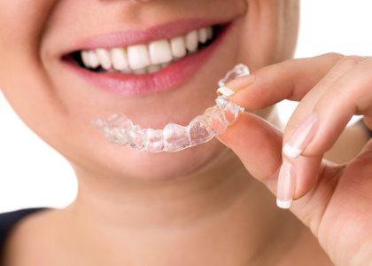 Discreet orthodontic braces from dentist in Indianapolis